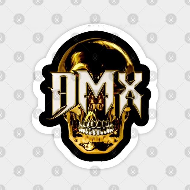 DMX Gold Skull Sticker by Vamp Pattern